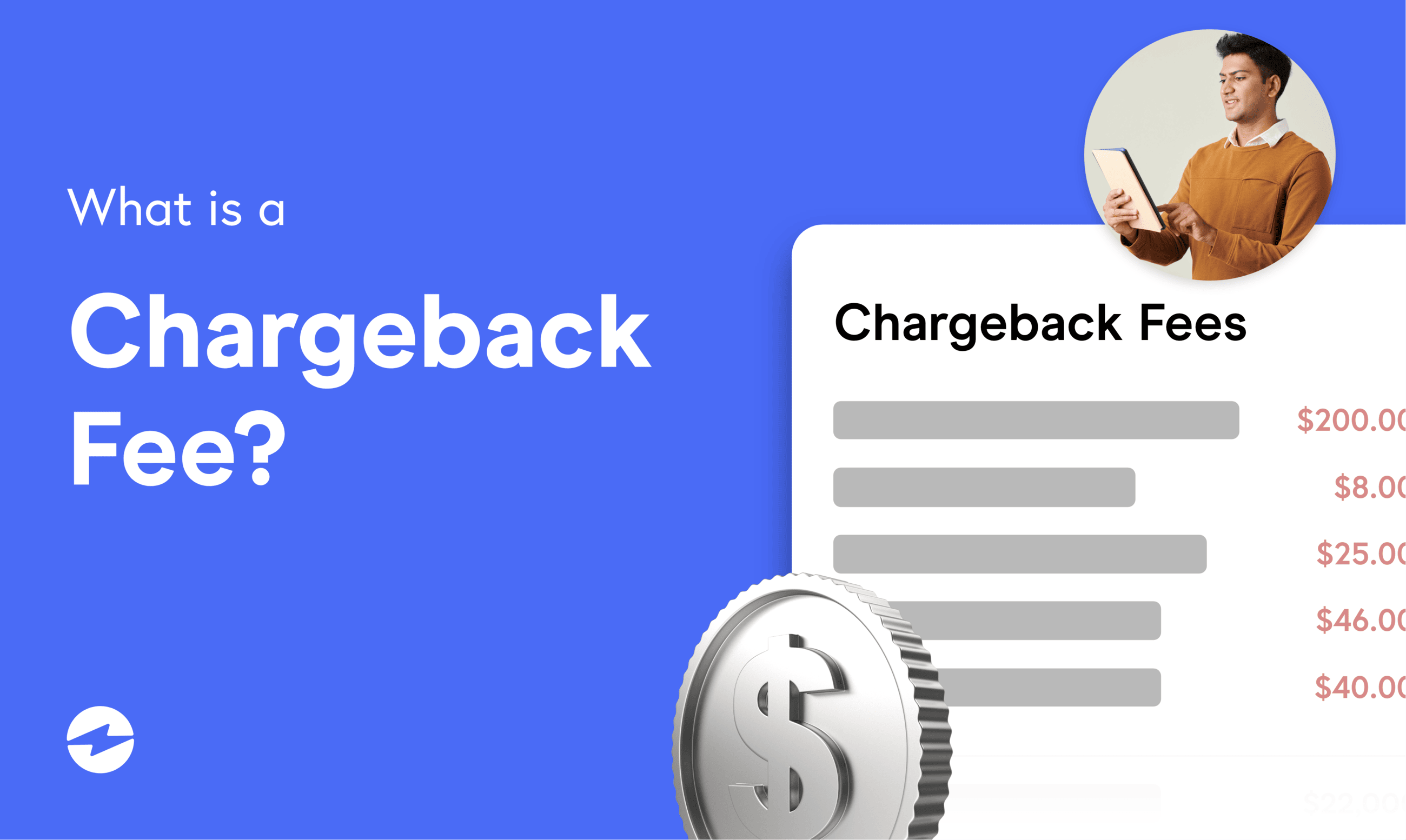 How much is a chargeback fee?